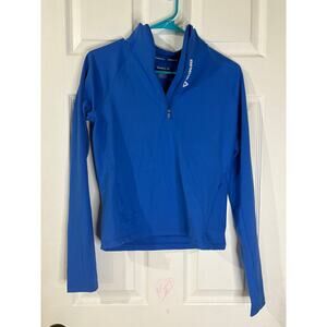 Reebok Women’s Athletic Performance ½ Zip Pullover with Pockets, Size small